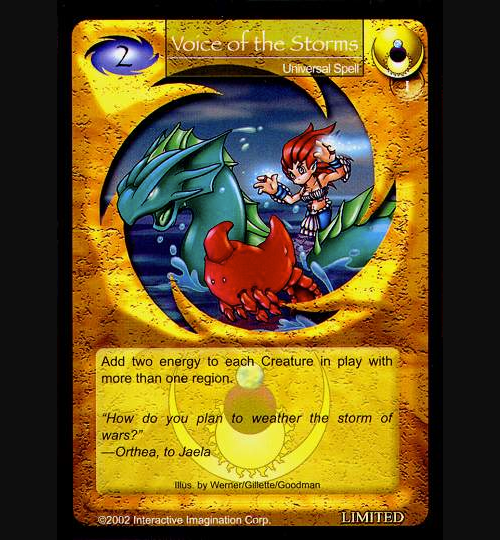 Voice of the Storms - Foil